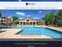 Tablet Screenshot of bexleymatthews.com